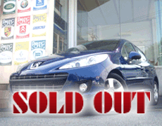 【SOLD OUT】PEUGEOT207シエロ