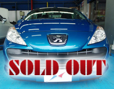 【SOLD OUT】PEUGEOT　207CC